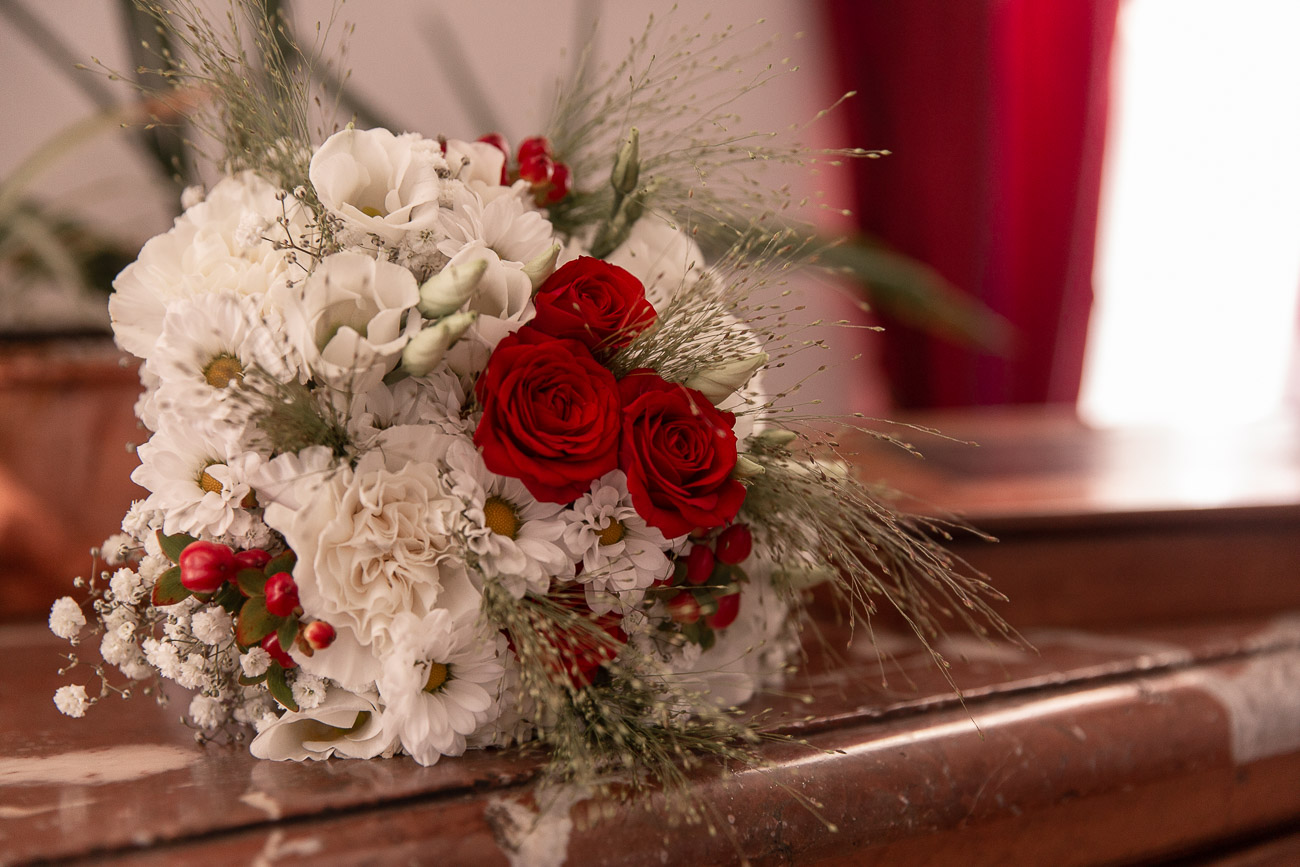 le bouquet de la mariée